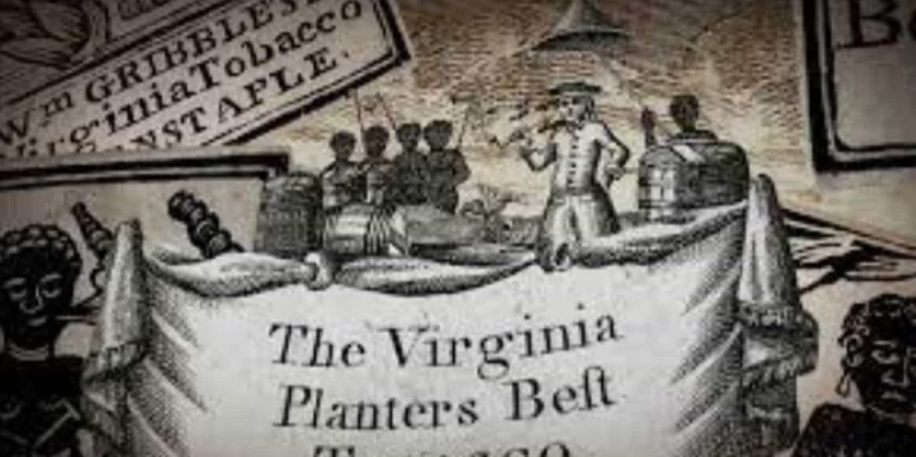 Vintage Virginia tobacco advertisement